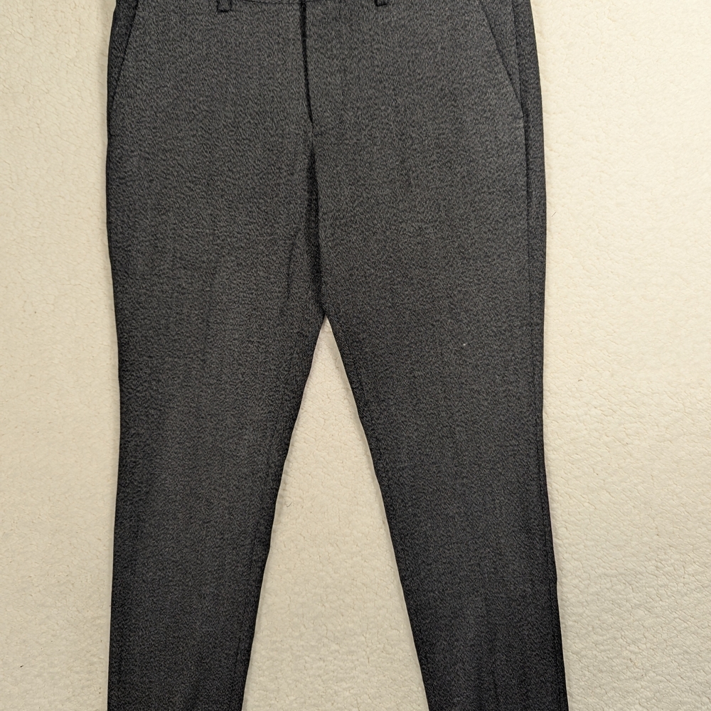 Express Innovator Pants Mens 29x 30 Gray Innovator Slim‎ Tapered Trousers